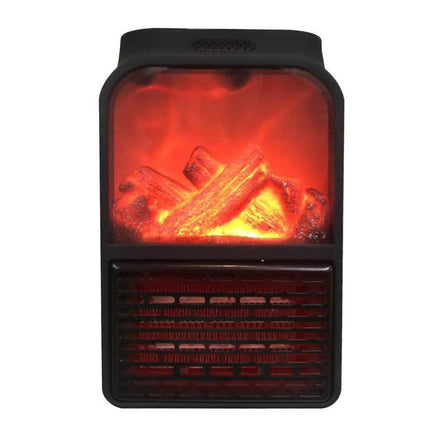 Aeroterma portabila Flame Heater 500 W cu 2 niveluri temperatura si display digital - PromotiiZilnice