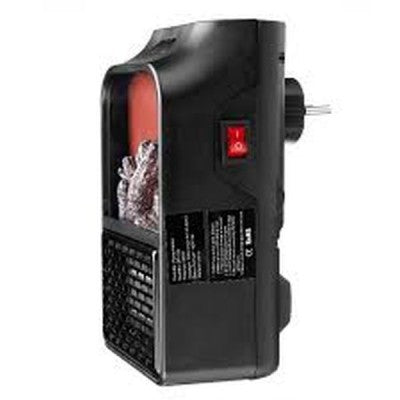 Aeroterma portabila Flame Heater 500 W cu 2 niveluri temperatura si display digital - PromotiiZilnice