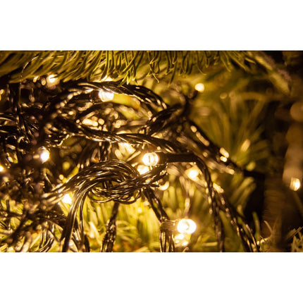 Instalatie De Craciun, 100 m, 480 LED -uri, Jocuri de Lumini, Pentru Exterior/Interior