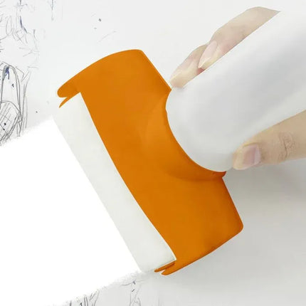 2 X Trafalet Multifunctional cu Rola si Rezervor Reutilizabil, pentru Repararea si Curatarea Peretilor, Lavabila Alba Inclusa, 500ml