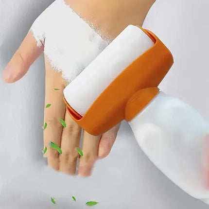 2 X Trafalet Multifunctional cu Rola si Rezervor Reutilizabil, pentru Repararea si Curatarea Peretilor, Lavabila Alba Inclusa, 500ml