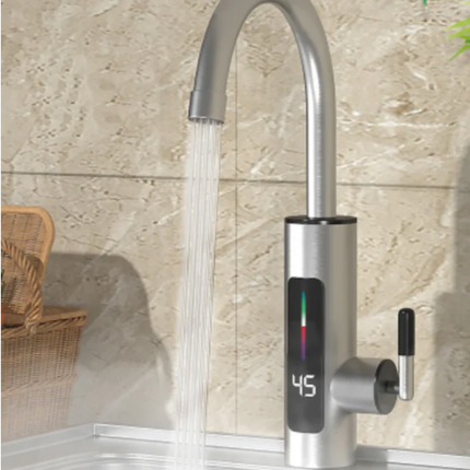 Robinet Electric Instant, Apa Calda, 3000W, IPX4, Rotire 360°