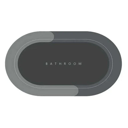 Covoras Antiderapant pentru Baie, 87x57 cm, Absorbant, Uscare Rapida