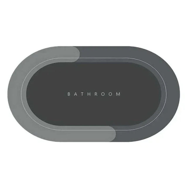 Covoras Antiderapant pentru Baie, 87x57 cm, Absorbant, Uscare Rapida