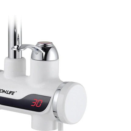Robinet pentru apa calda 3000W, Electric, Instant cu afisare LCD