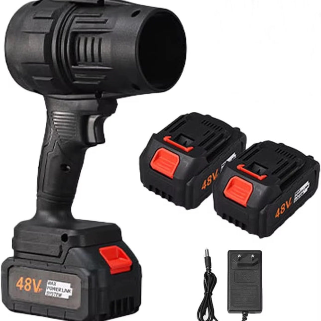 Suflanta Turbo Auto Portabila 1050W, 35000 RPM, 2 Acumulatori 48V