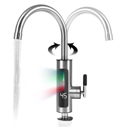 Robinet Electric Instant, Apa Calda, 3000W, IPX4, Rotire 360°