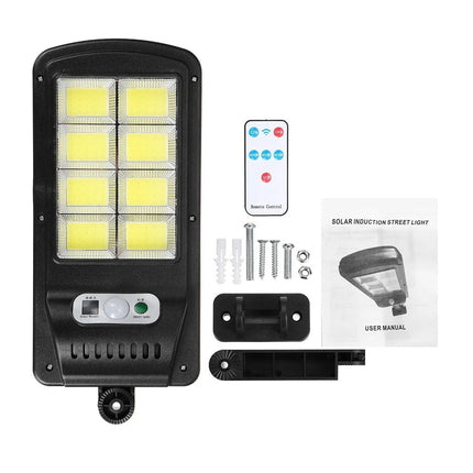 Set 2 Lampi Solare, Jortan, 100W, 160 LED COB, Senzor Miscare