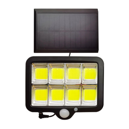 Lampa Solara 100W, 100 LED COB, IP65, Senzor de Miscare