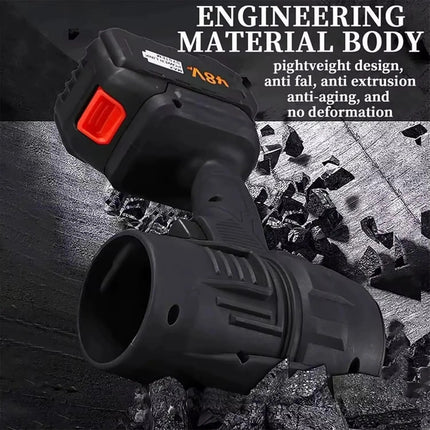 Suflanta Turbo Auto Portabila 1050W, 35000 RPM, 2 Acumulatori 48V