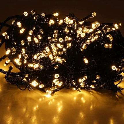 Instalatie De Craciun, 100 m, 480 LED -uri, Jocuri de Lumini, Pentru Exterior/Interior