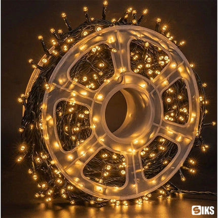 Instalatie De Craciun, 100 m, 480 LED -uri, Jocuri de Lumini, Pentru Exterior/Interior