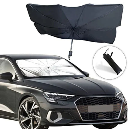 Parasolar Auto Pliabil, Dimensiune 79 x 130 cm, Protecție Completă pentru Parbriz