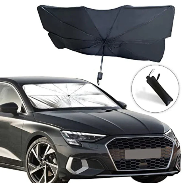 Parasolar Auto Pliabil, Dimensiune 79 x 130 cm, Protecție Completă pentru Parbriz