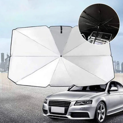 Parasolar Auto Pliabil, Dimensiune 79 x 130 cm, Protecție Completă pentru Parbriz