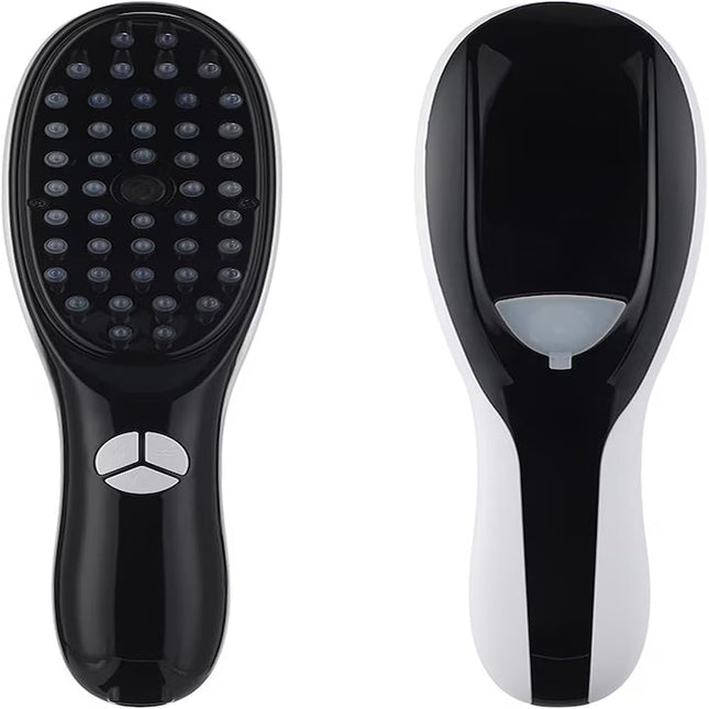 Perie de par electrica cu atomizare ioni negativi, masaj al scalpului, difuzor de ulei de ingrijire