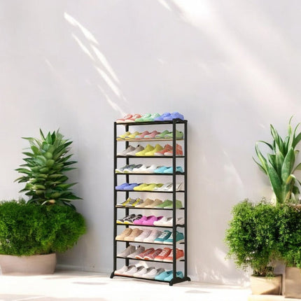 Set 2 x Suport de încaltaminte, inalt, pentru 30 de perechi - PromotiiZilnice