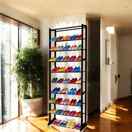 Set 2 x Suport de încaltaminte, inalt, pentru 30 de perechi - PromotiiZilnice