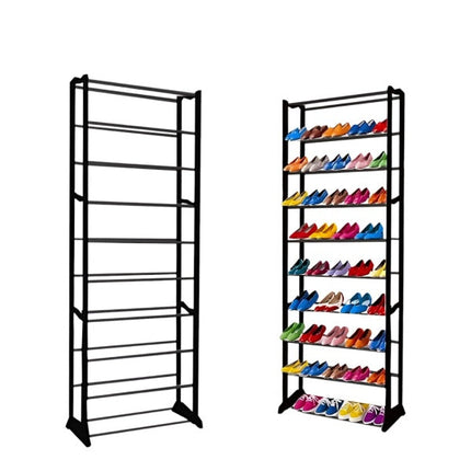 Set 2 x Suport de încaltaminte, inalt, pentru 30 de perechi - PromotiiZilnice